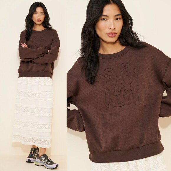 Baum und Pferdgarten Brown Jazari Pullover Sweatshirt Size Medium 2444 - Picture 1 of 12